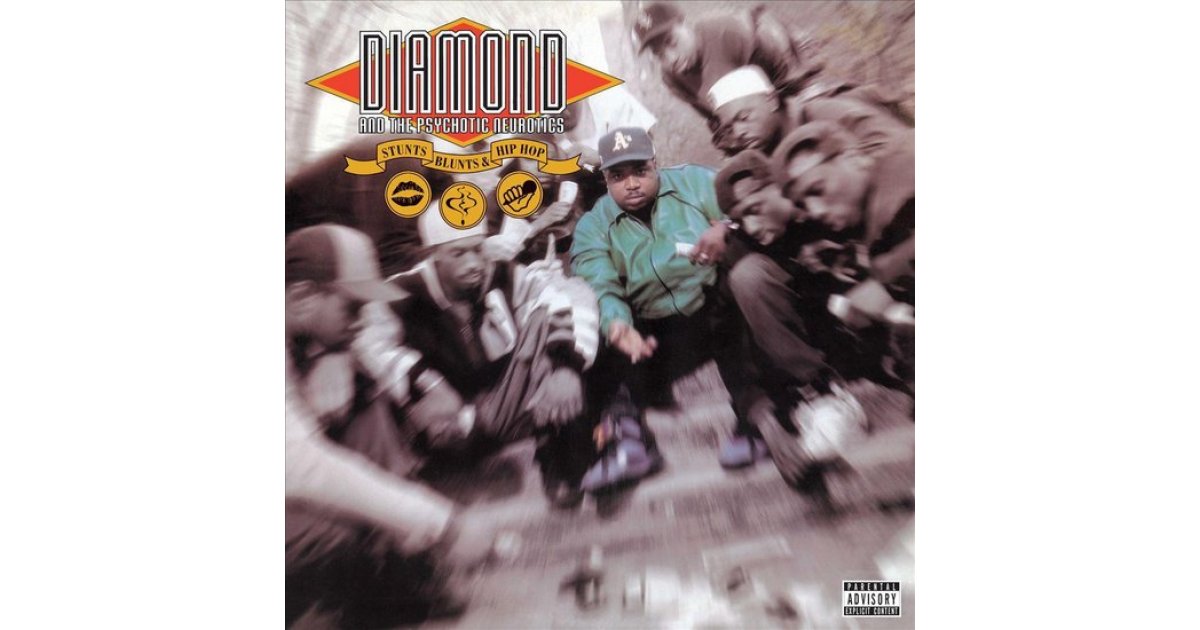 Stunts, Blunts, & Hip Hop, Diamond D 2 x LP Music Mania Records Ghent