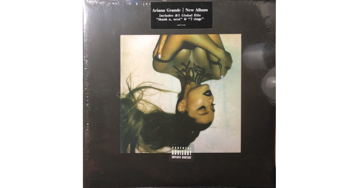 Thank U, Next, Ariana Grande – LP – Music Mania Records – Ghent