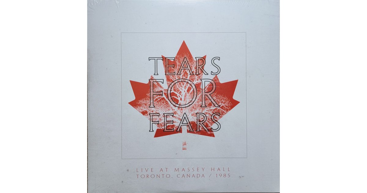 Live At Massey Hall Toronto, Canada / 1985, Tears For Fears – 2 x LP – Music Mania Records – Ghent