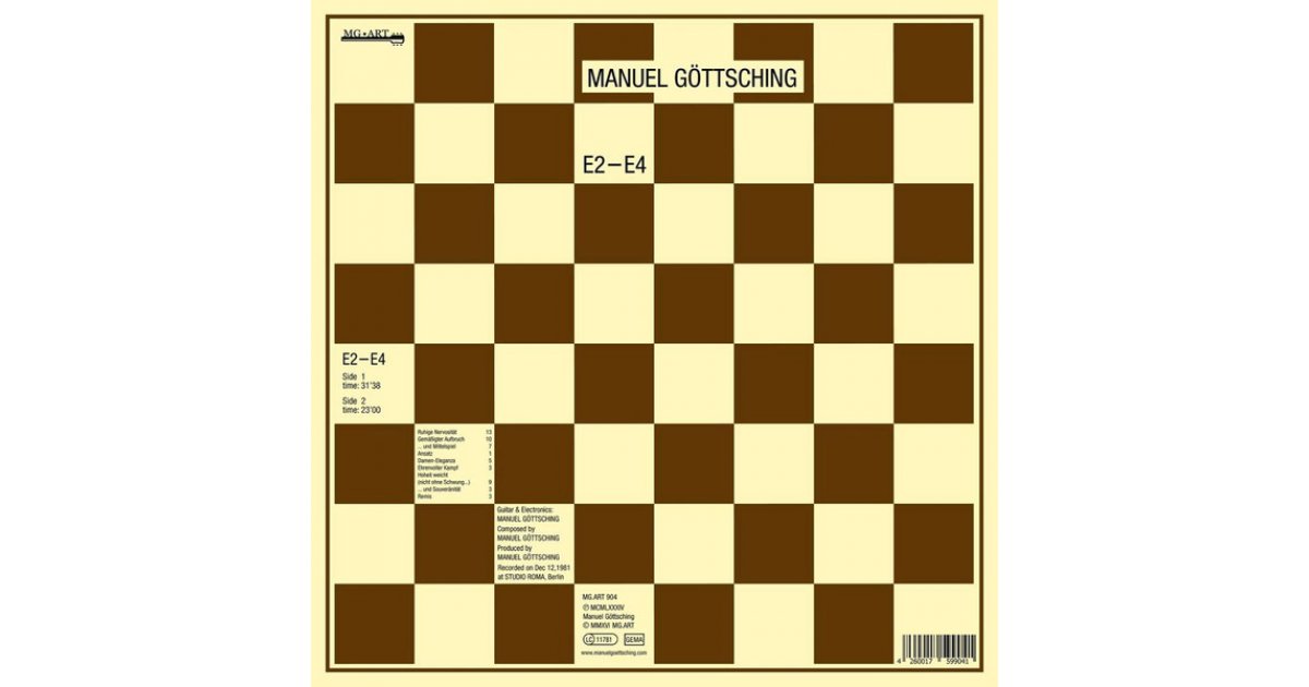 Manuel Göttsching – E2-E4 MANUEL GÖTTSCHING E2-E4 reviews