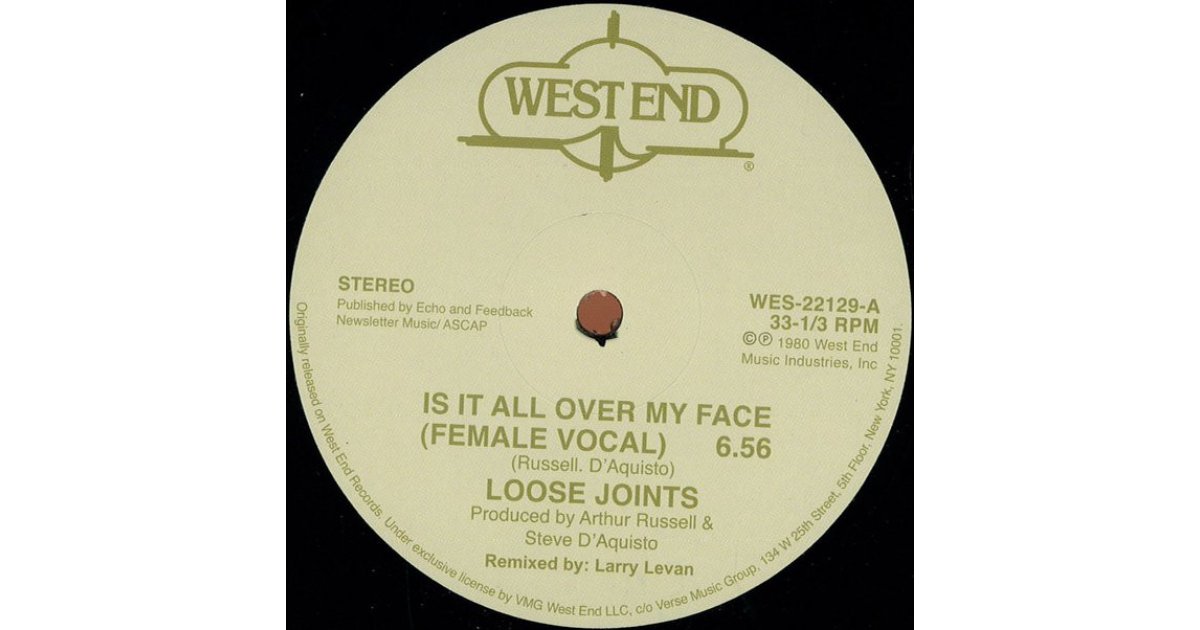 Is It All Over My Face, Loose Joints – 12
