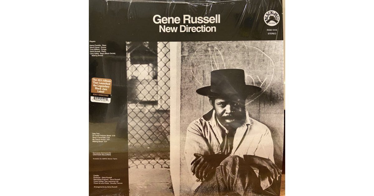 New Direction, Gene Russell – LP – Music Mania Records – Ghent