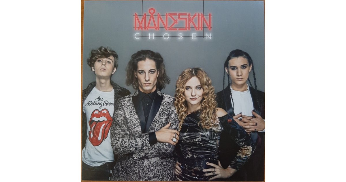 マネスキン MANESKIN CHOSEN クリアブルー レコード Måneskin - Chosen LP (Blue Vinyl) – Plastic Stone Records