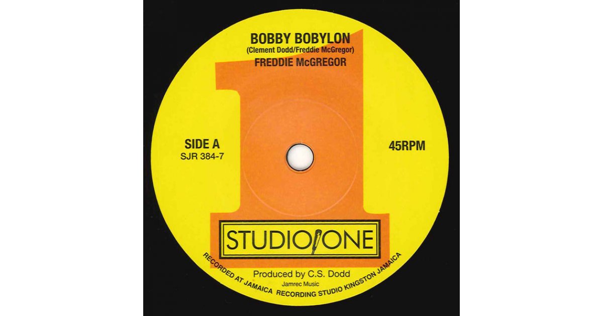 Bobby Bobylon / Hi Fashion Dub , Freddie McGregor 7" Music Mania
