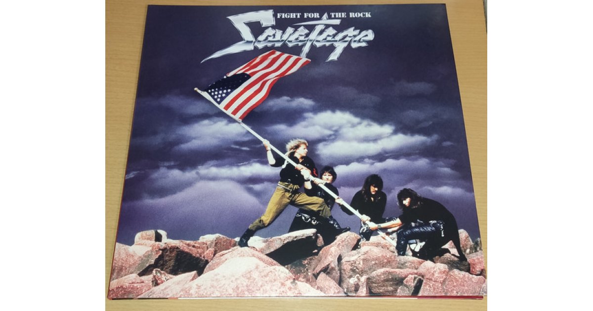 欧LP Savatage Fight For The Rock 0217046EMU Ear Music Classics 