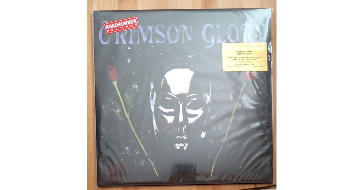 Crimson Glory, Crimson Glory – LP – Music Mania Records – Ghent