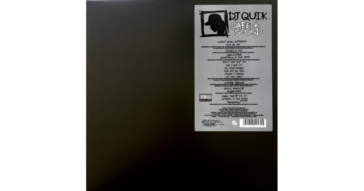 その他 DJ QUIK SAFE + SOUND LP Safe + Sound: DJ QUIK: Amazon.ca: Music