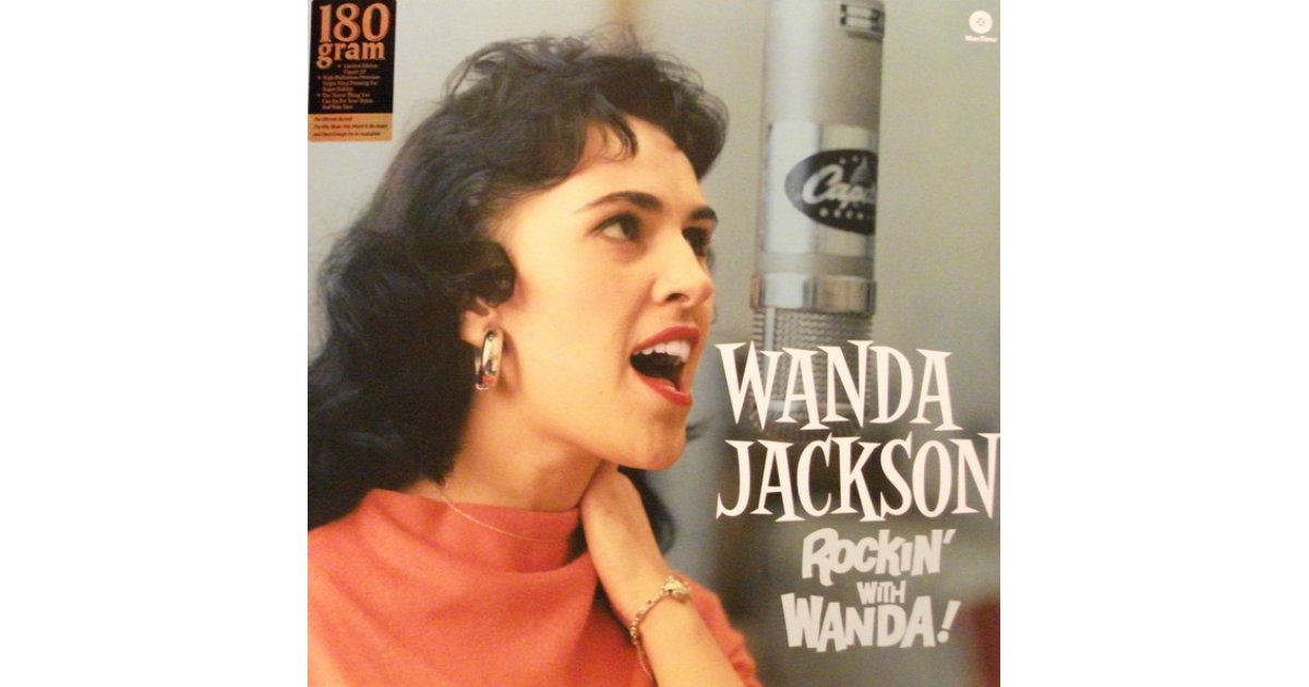 ワンダジャクソン\"ROCKIN'with WANDA\" LPレコード Wanda Jackson - Rockin' With Wanda - Amazon.com Music