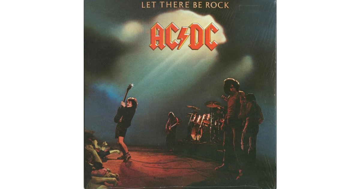 Let There Be Rock - Black Vinyl, AC/DC – LP – Music Mania Records – Ghent