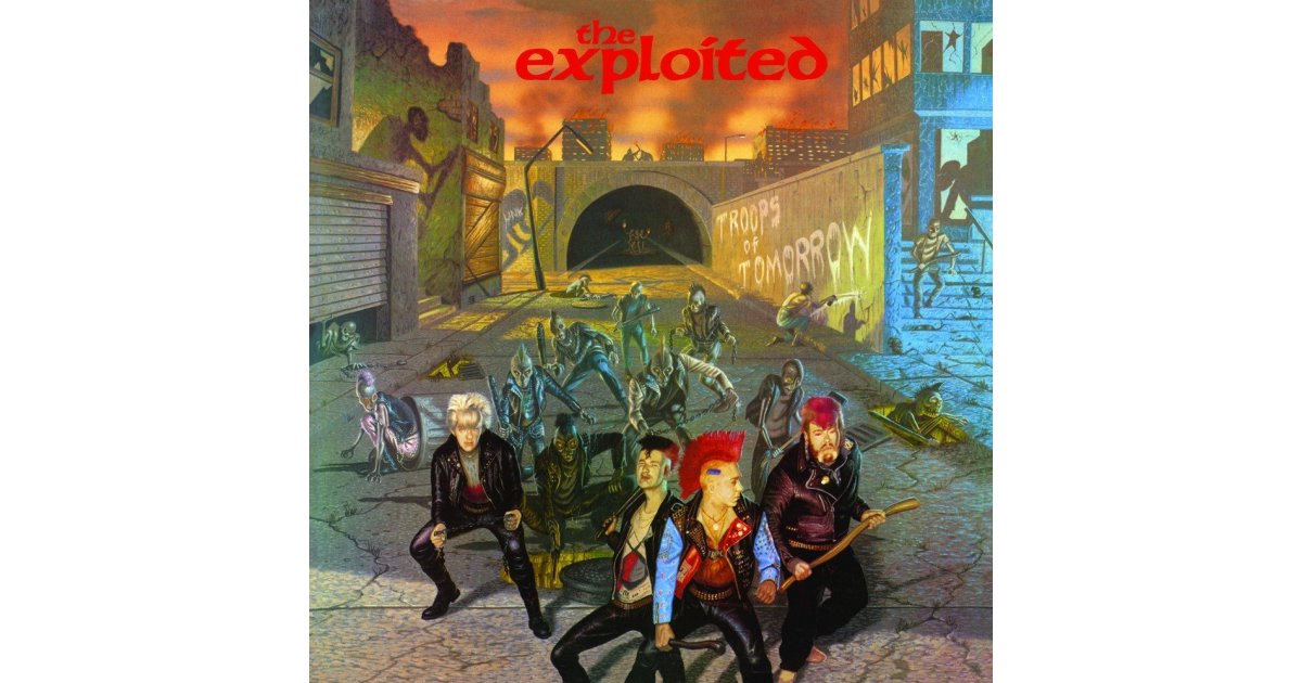 Troops Of Tomorrow, The Exploited – LP – Music Mania Records – Ghent