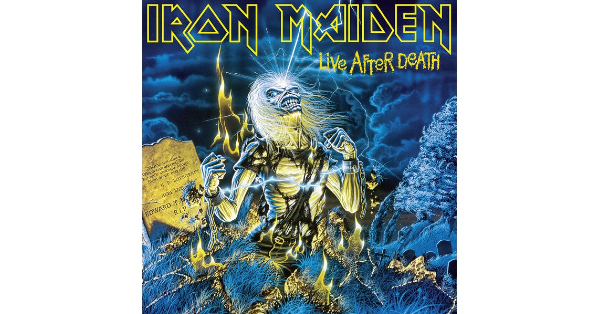 Live After Death, Iron Maiden – 2 x LP – Music Mania Records – Ghent