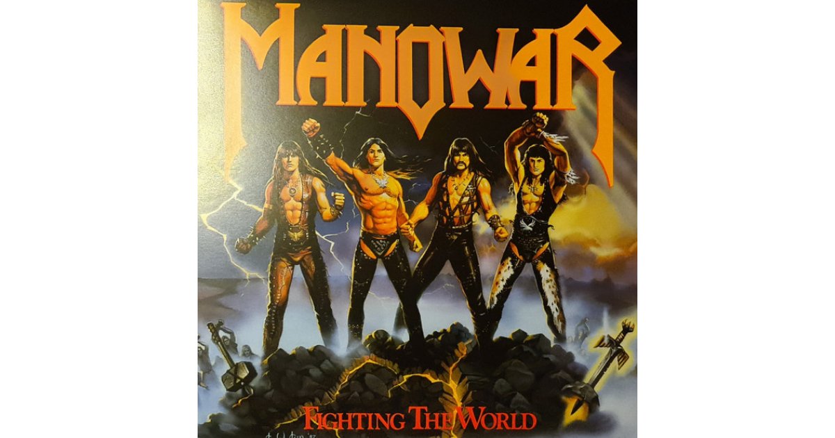 Fighting The World, Manowar – LP – Music Mania Records – Ghent