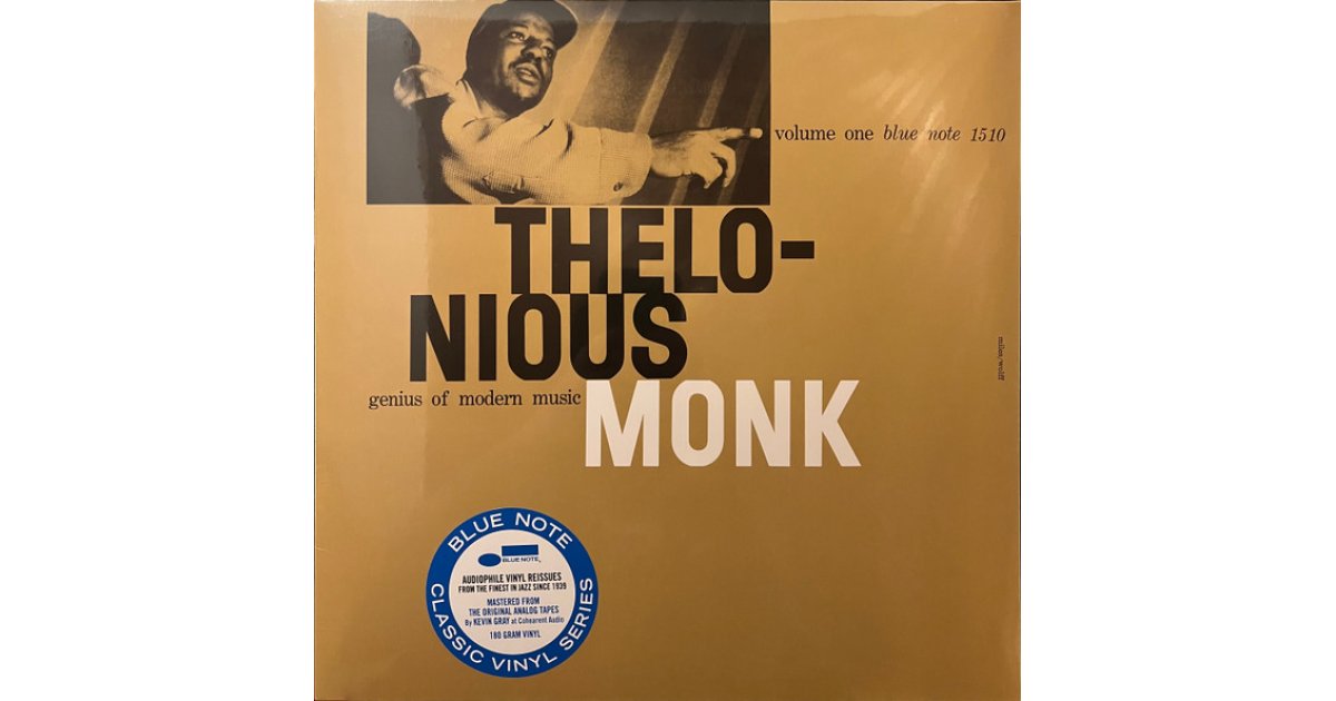 Genius Of Modern Music (Volume One), Thelonious Monk LP Music Mania