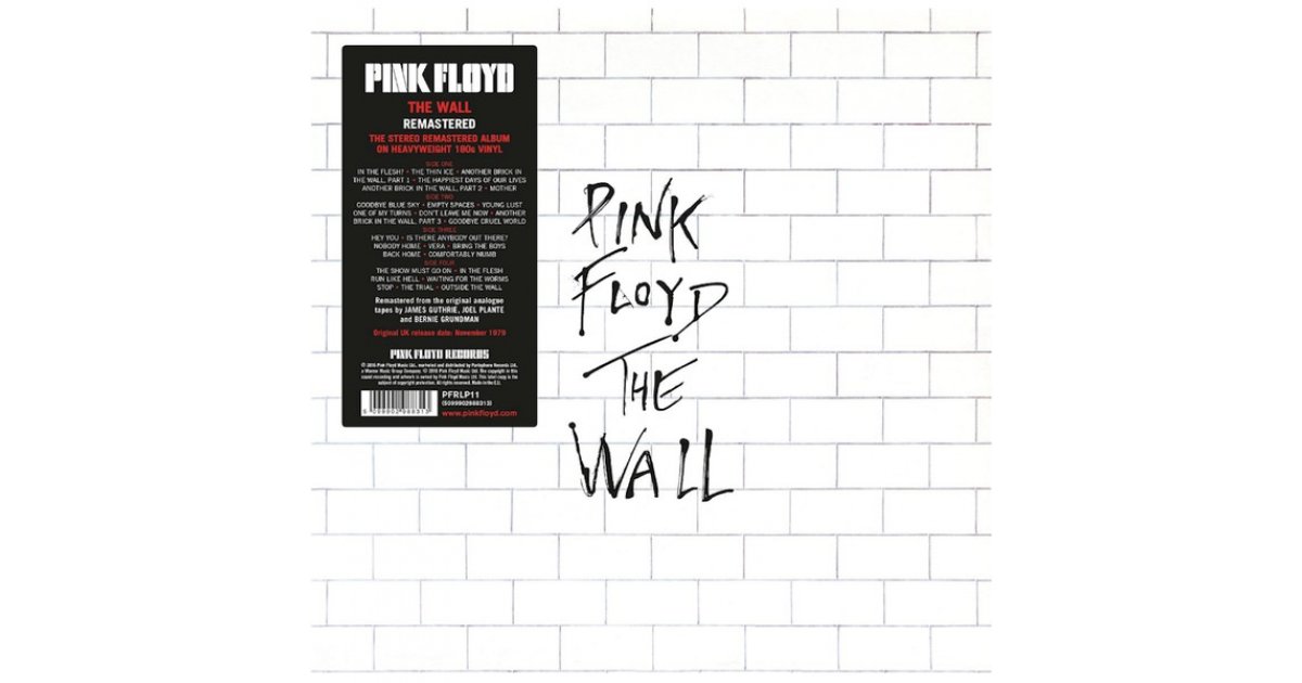 The Wall, Pink Floyd 2 x LP Music Mania Records Ghent