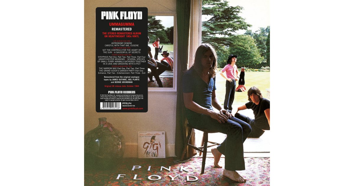 Ummagumma, Pink Floyd – 2 x LP – Music Mania Records – Ghent
