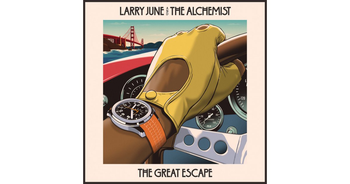 The Great Escape, Larry June – 2 x LP – Music Mania Records – Ghent
