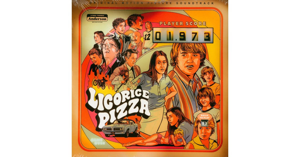 Licorice Pizza (Original Motion Picture Soundtrack), Various 2 x LP