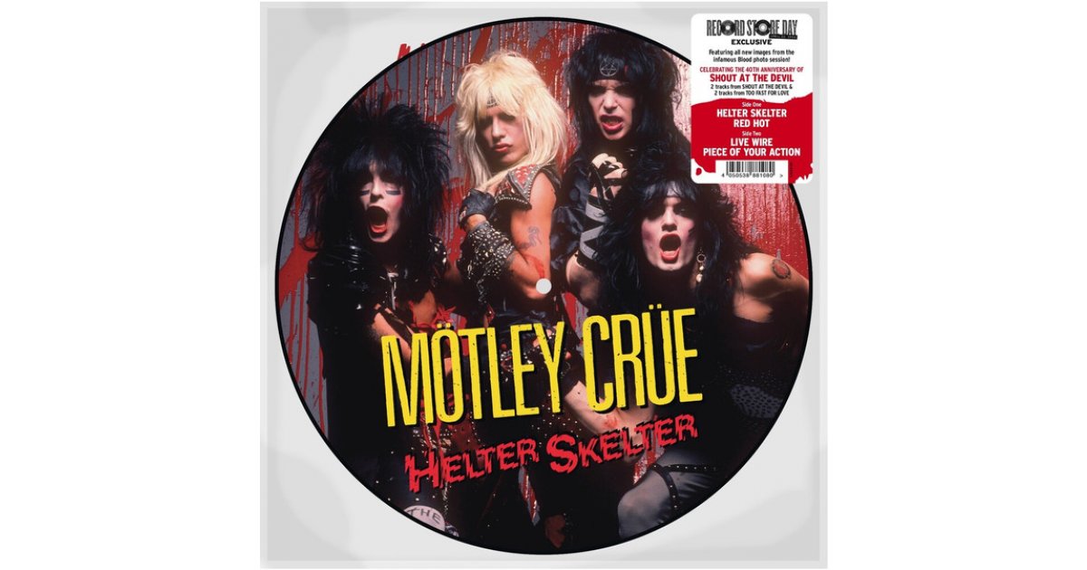Helter Skelter, Mötley Crüe – EP – Music Mania Records – Ghent