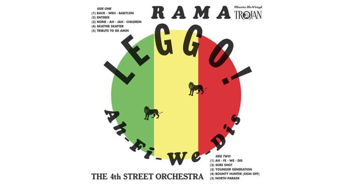 英LP 4th Street Orchestra Leggo! Ah-Fe-We-Dis RM002 Rama