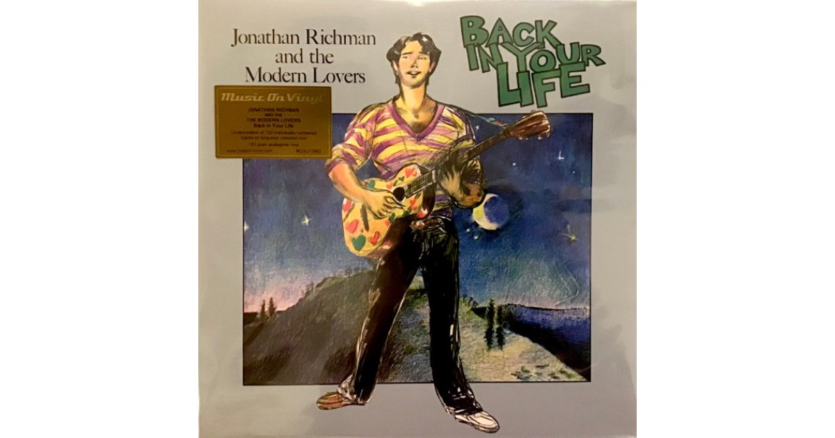 プロモ盤　Jonathan Richman Back In Your Life Jonathan Richman & The Modern Lovers - Back In Your Life - YouTube