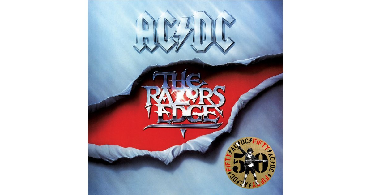 The Razor's Edge - Gold Metallic Vinyl, AC/DC – LP – Music Mania ...