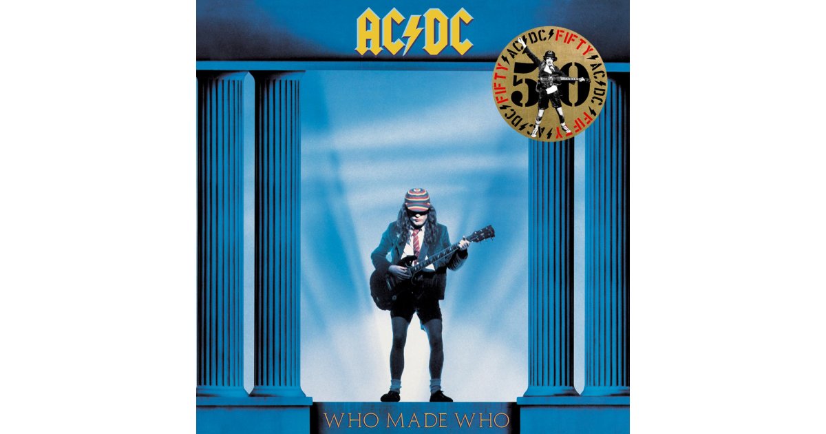 Who Made Who - Gold Metallic Vinyl, AC/DC – LP – Music Mania Records ...