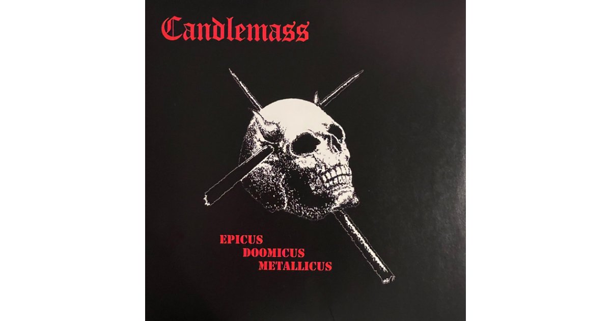 Epicus Doomicus Metallicus, Candlemass – LP – Music Mania Records – Ghent