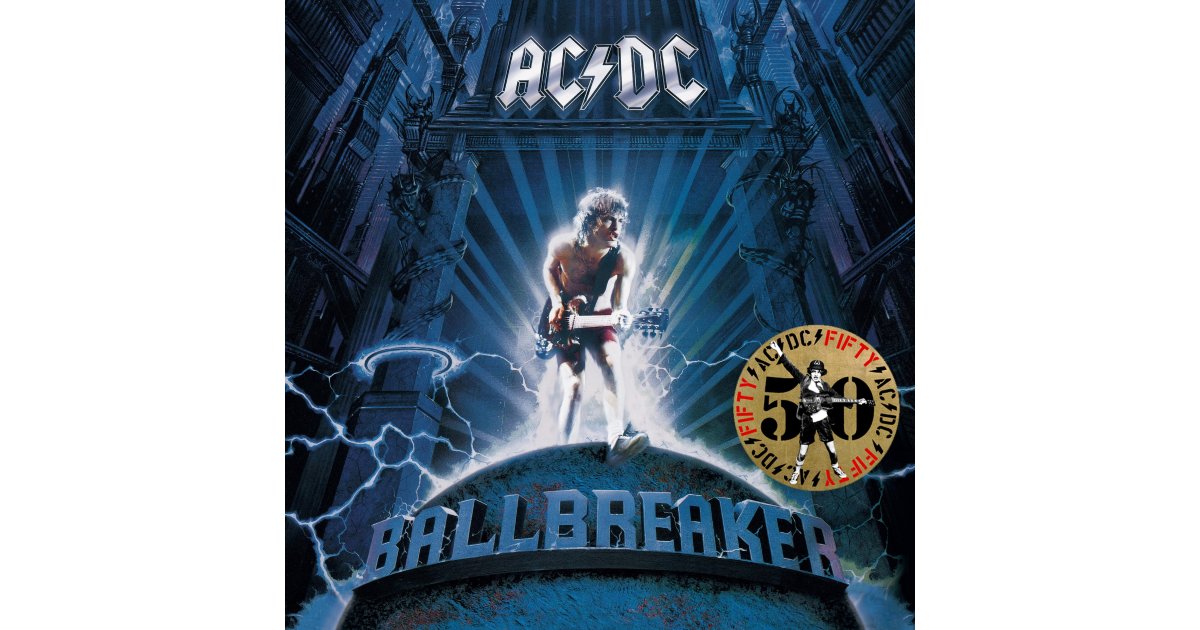 Ballbreaker - Gold Metallic Vinyl, AC/DC – LP – Music Mania Records – Ghent