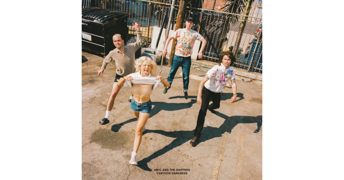 Cartoon Darkness - Black Vinyl, Amyl and The Sniffers – LP – Music
