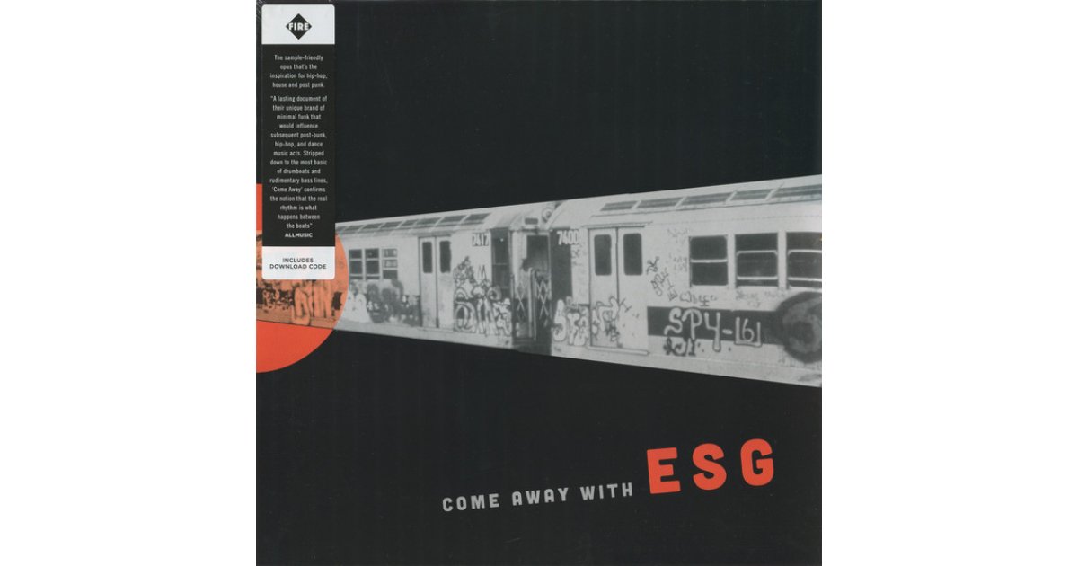 ESG – Come Away With Moody jamie xx レコード Come Away With ESG, ESG – LP – Music Mania Records – Ghent