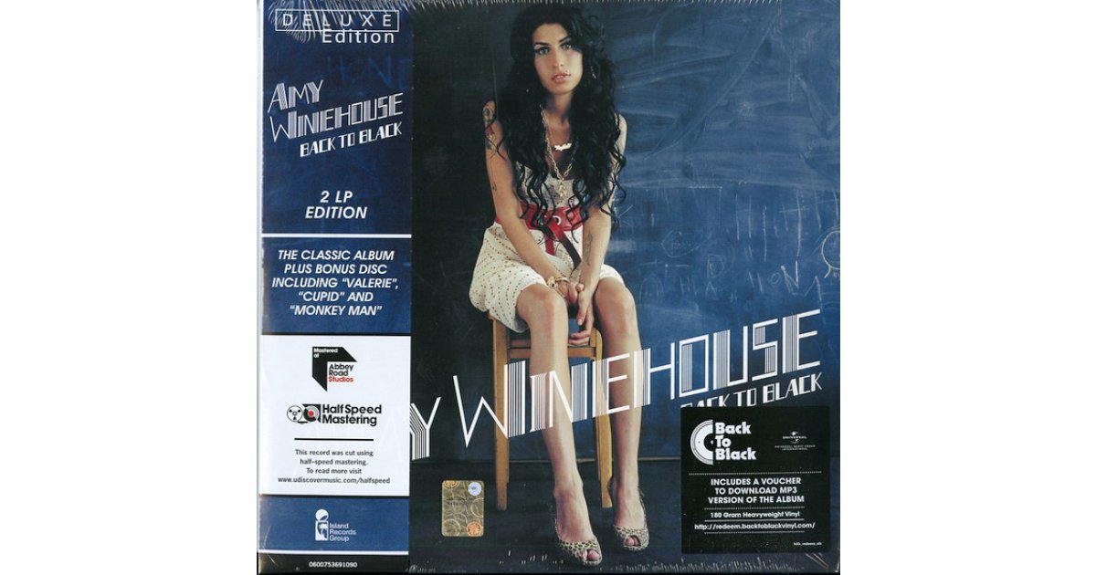 Back To Black - Deluxe Edition, Amy Winehouse – 2 x LP – Music