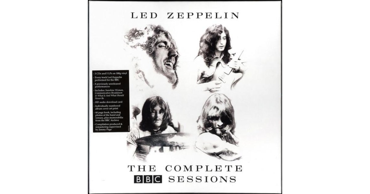 The Complete BBC Sessions, Led Zeppelin – box set – Music Mania Records ...