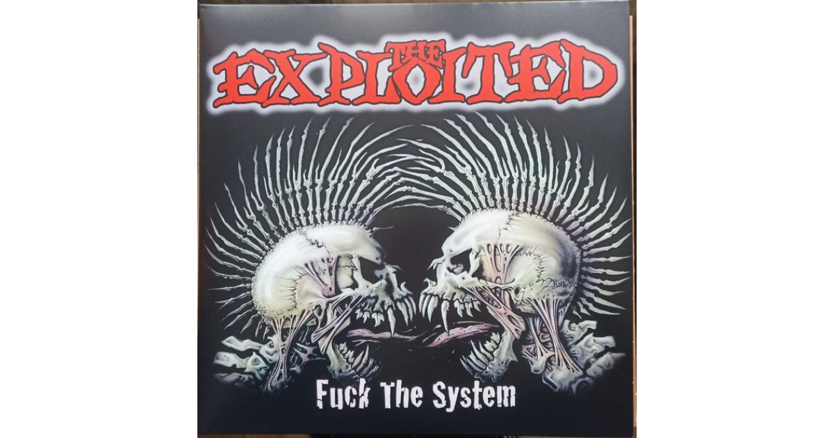 Fuck The System, The Exploited – 2 x LP – Music Mania Records – Ghent