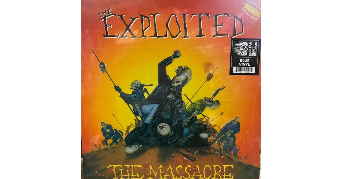 The Massacre, The Exploited – 2 x LP – Music Mania Records – Ghent