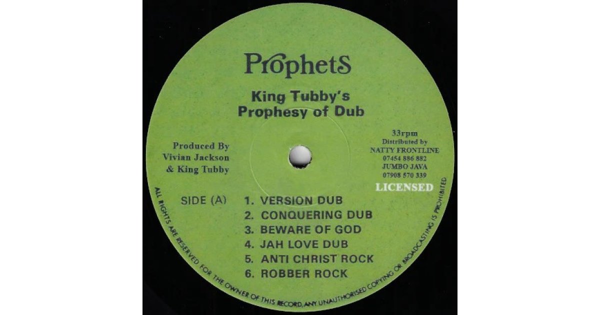 yabby you king tubby single 12枚セット Yabby You “Walls of Jerusalem” and an excellent single on the
