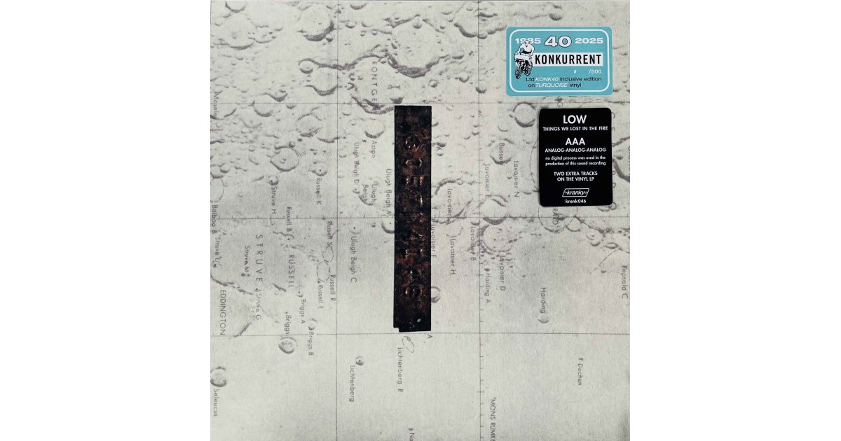 Things We Lost In The Fire - Turquoise, Low – 2 x LP – Music Mania