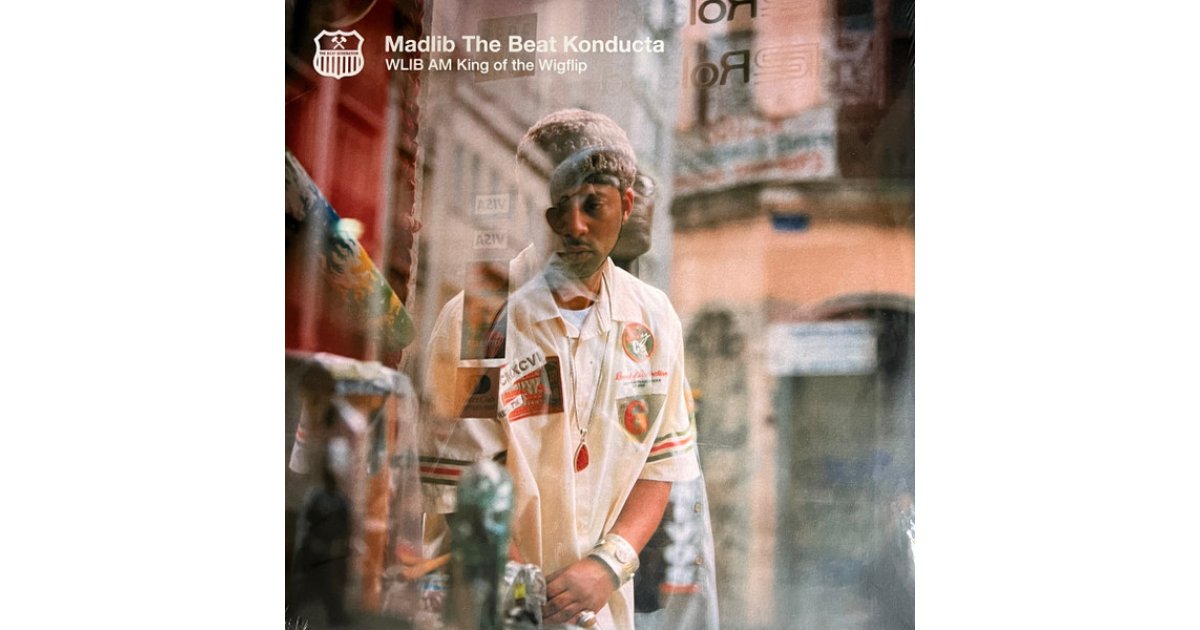 WLIB AM King Of The Wigflip, Madlib – 2 x LP – Music Mania Records – Ghent
