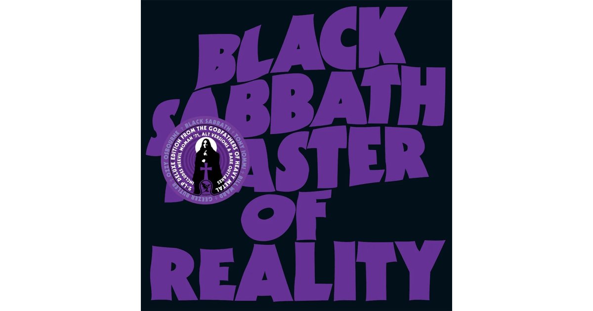 Master Of Reality (Deluxe Edition), Black Sabbath – 2 x LP – Music