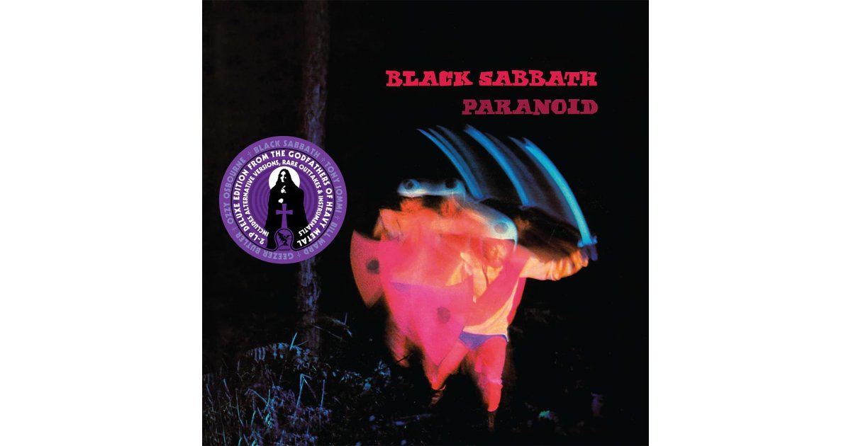 Paranoid (Deluxe Edition), Black Sabbath – 2 x LP – Music Mania
