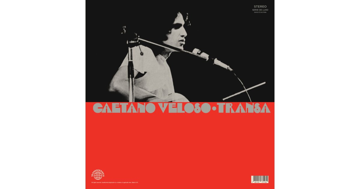 Transa, Caetano Veloso – LP – Music Mania Records – Ghent