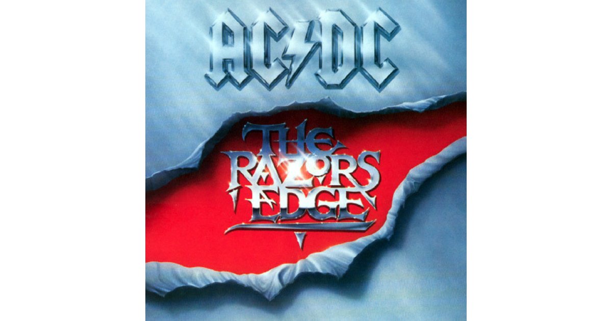 The Razor's Edge - Black Vinyl, AC/DC – LP – Music Mania Records