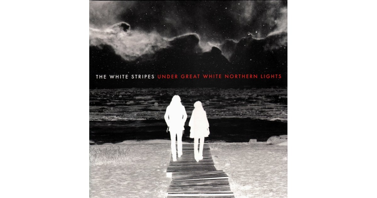 Under Great White Northern Lights, The White Stripes 2 x LP Music Mania Records Ghent