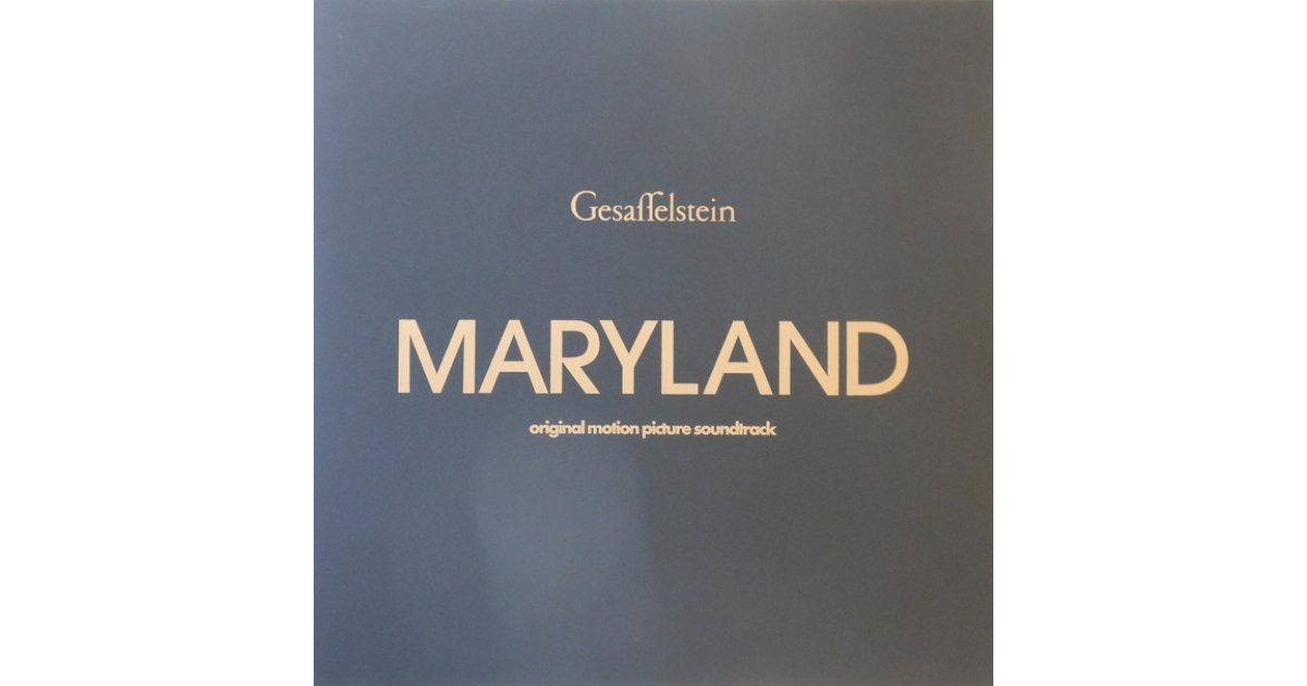 Gesaffelstein MARYLAND オリジナルサウンドトラック Gesaffelstein