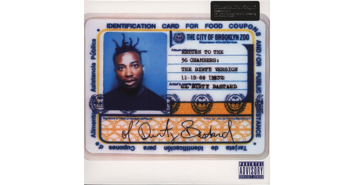 新品未開封 RETURN TO THE 36 CHAMBERS 2LP OL' DIRTY BASTARD / Return To The 36 Chambers: The Dirty