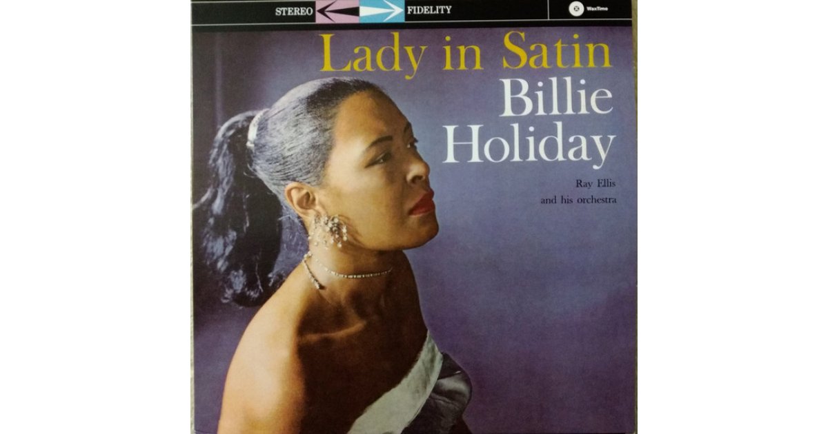 Lady In Satin, Billie Holiday – LP – Music Mania Records – Ghent