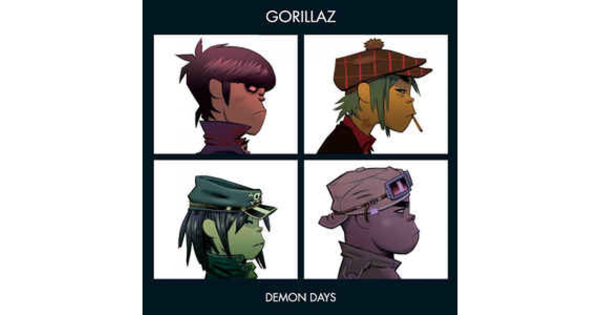 Demon Days, Gorillaz – 2 x LP – Music Mania Records – Ghent