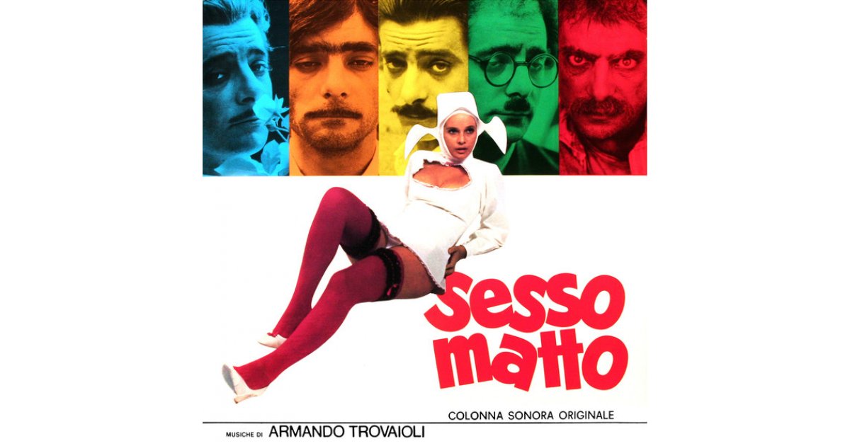 Sesso Matto, Armando Trovaioli – LP – Music Mania Records – Ghent