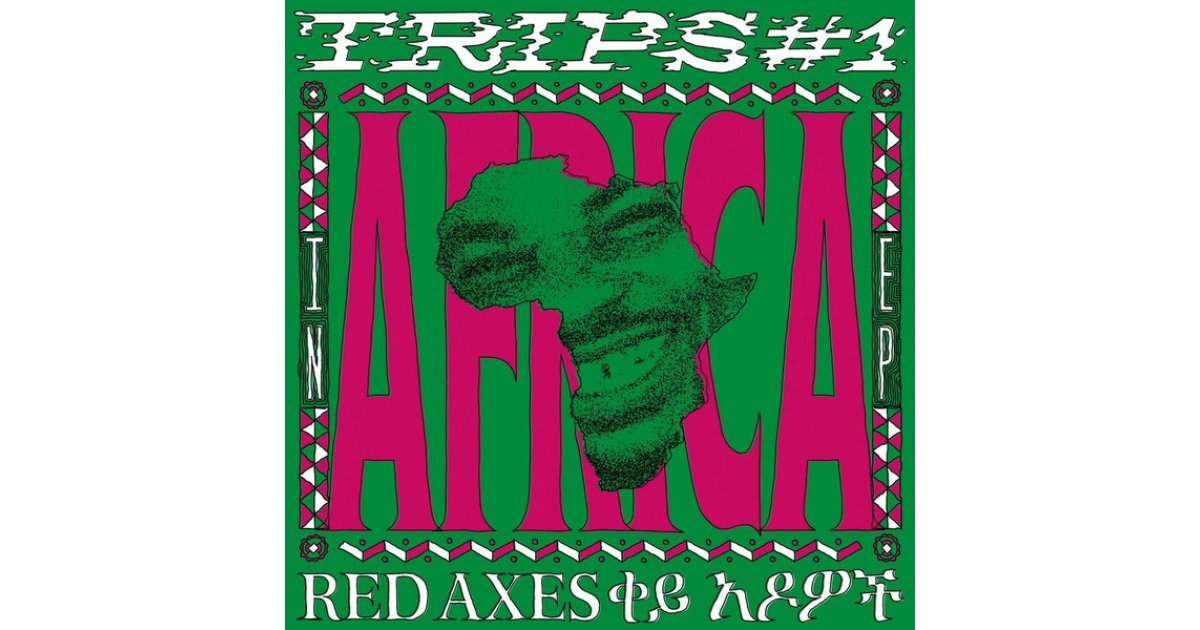 Trips 1 In Africa EP, Red Axes 12" Music Mania Records Ghent