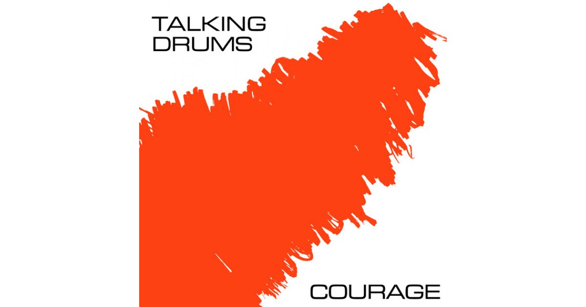 Courage , Talking Drums 12" Music Mania Records Ghent