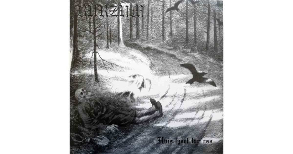 Hvis Lyset Tar Oss, Burzum LP Music Mania Records Ghent
